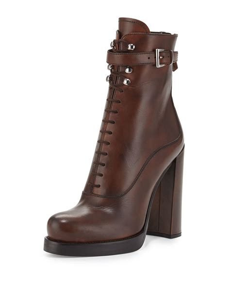 prada leather boot|Prada ankle boots women's.